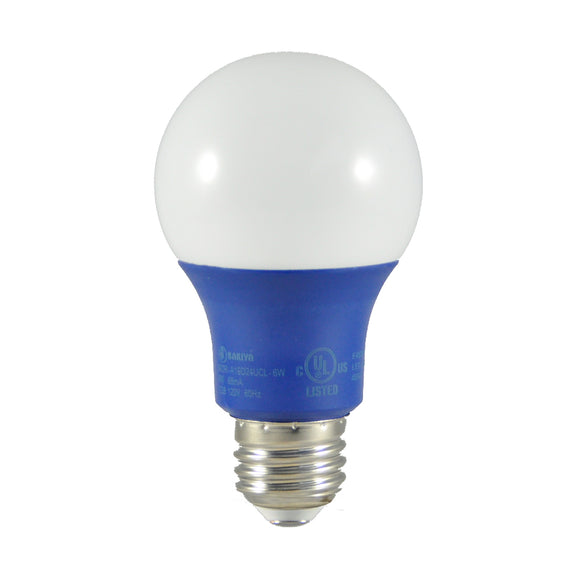 Bakiya Dimmable(Non Stepped) 6W Tru-Blu 6w A19 LED Blue Light Bulb