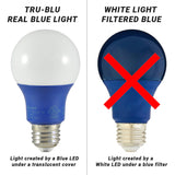 Bakiya Dimmable(Non Stepped) 6W Tru-Blu 6w A19 LED Blue Light Bulb