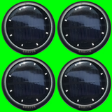 Emerald Green Solar Powered Pathway Lights